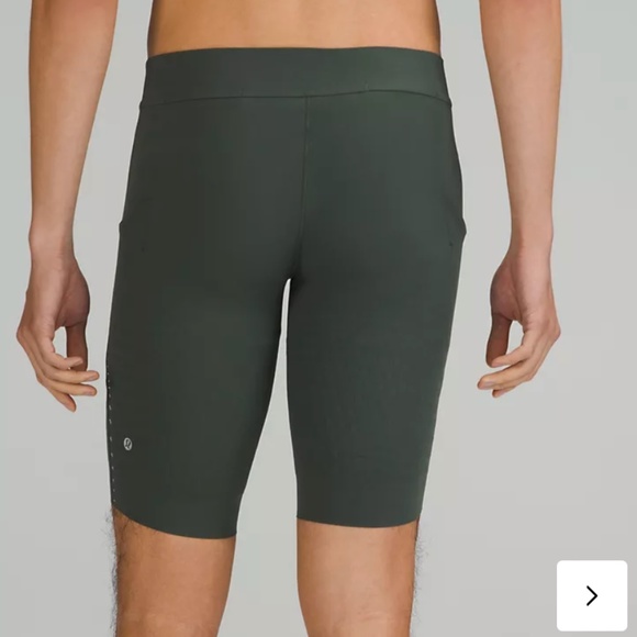 NWT lululemon sense knit running short 10" - Picture 2 of 6